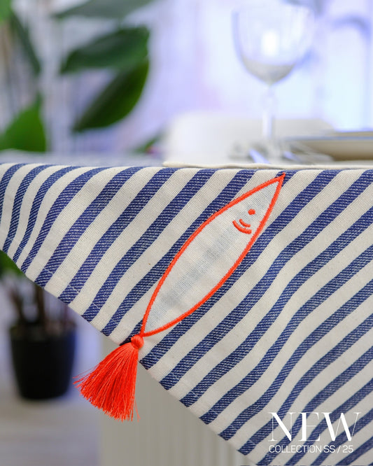 PÜSKÜL BALIKLI Masa Örtüsü